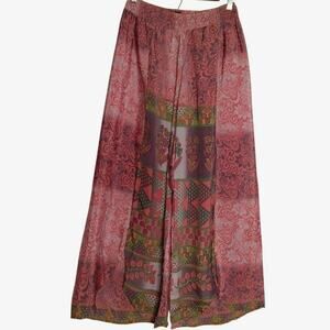 Karma Highway Boho Wide Leg Breezy Pant - OneSize Fits Most